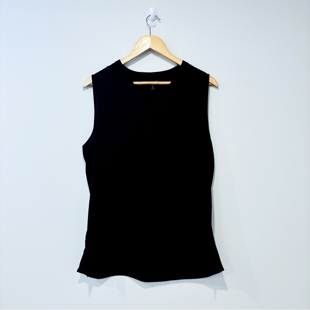 BANANA REPUBLIC Black‎ Sleeveless Top | Minimalist Style | Medium *